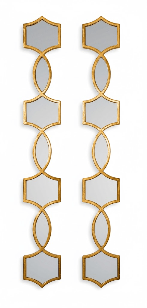 Gold Vizela Mirrors, S/2 Mirrors| Uttermost