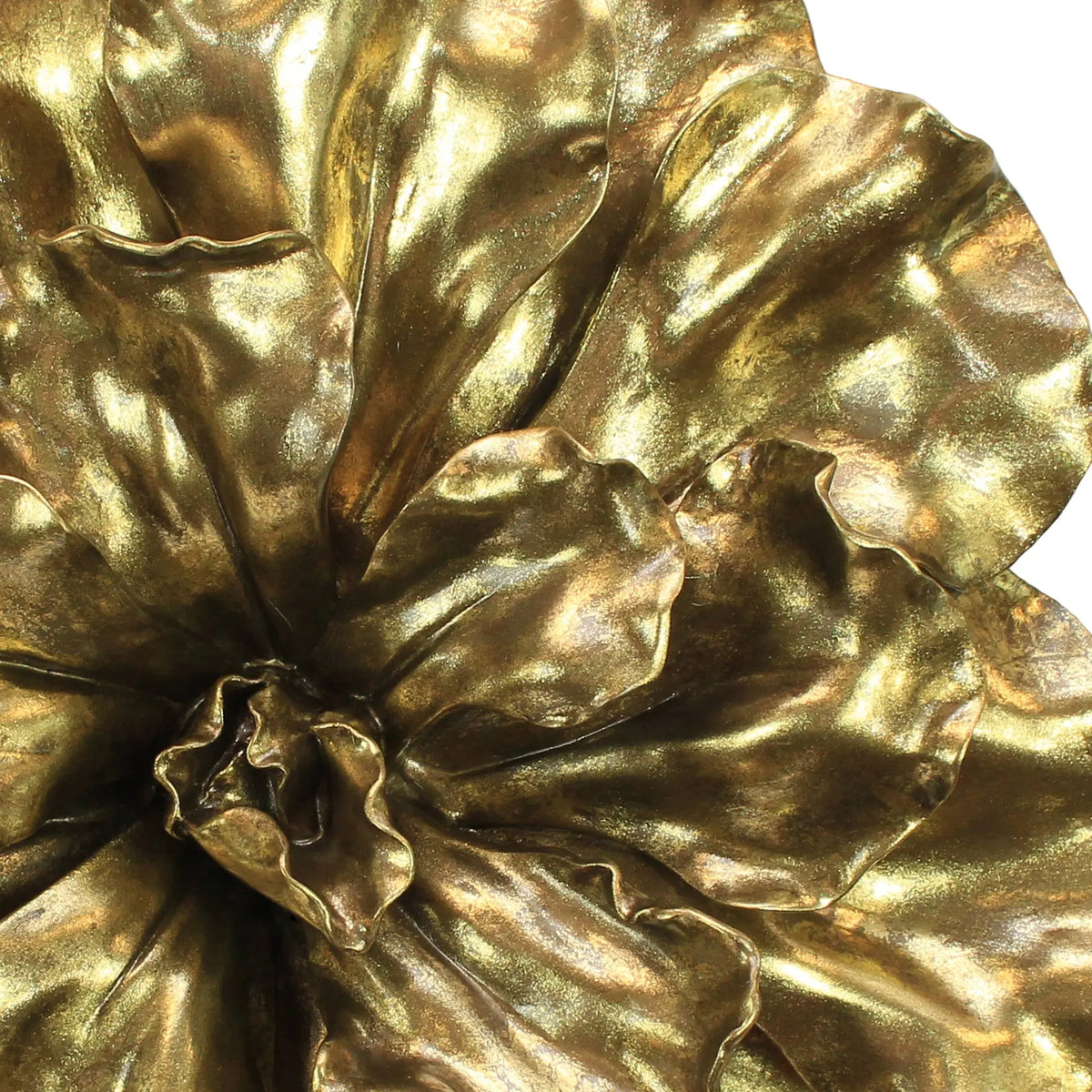 GOLD WALL FLOWER 20" Wall Decors| Sagebrook Home