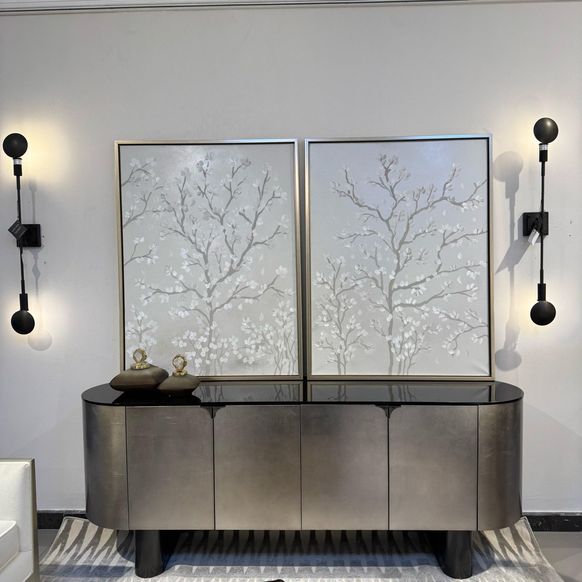 Golden Blossom - Wall Paintings Wall Art| Roots Furniture