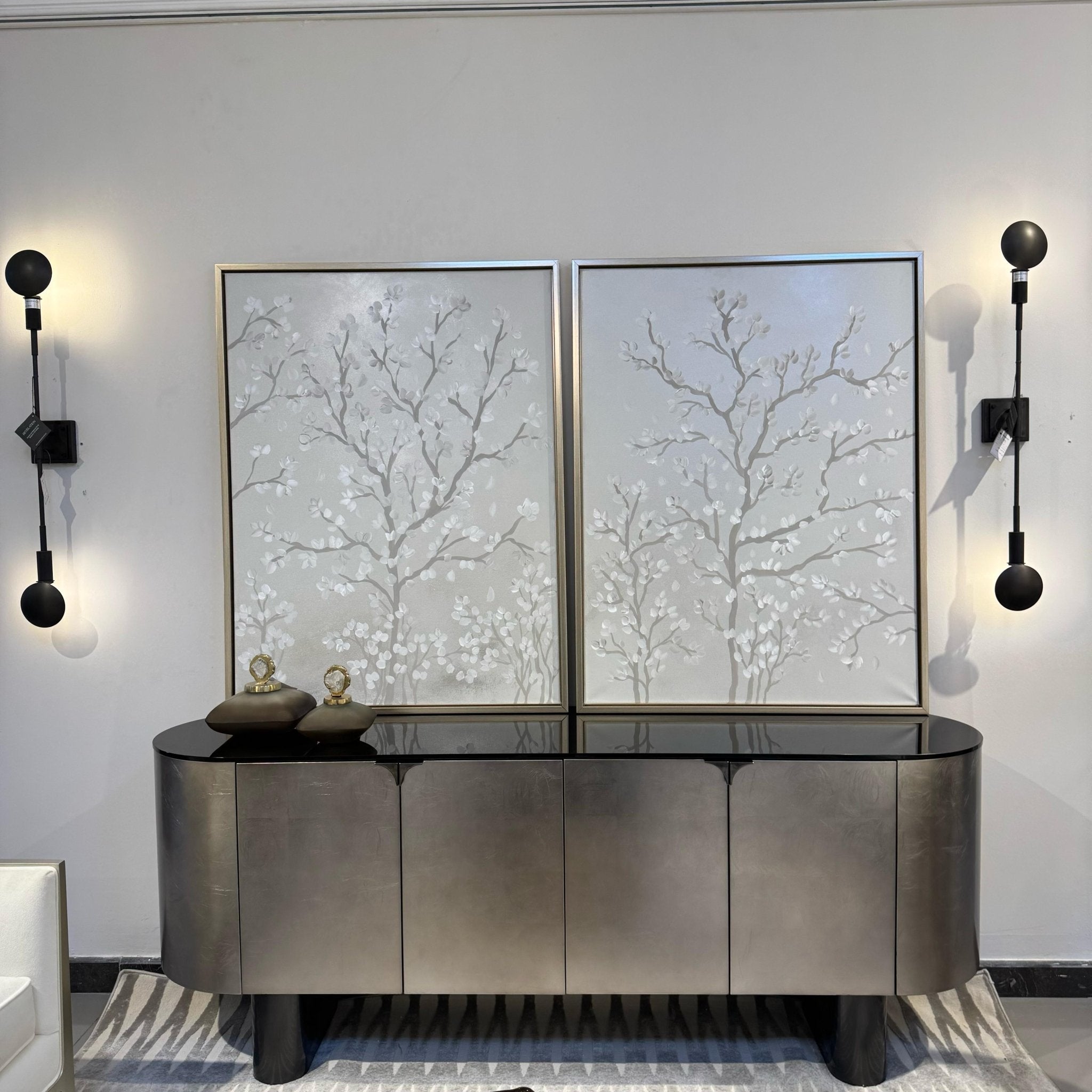 Golden Blossom - Wall Paintings Wall Art| Roots Furniture