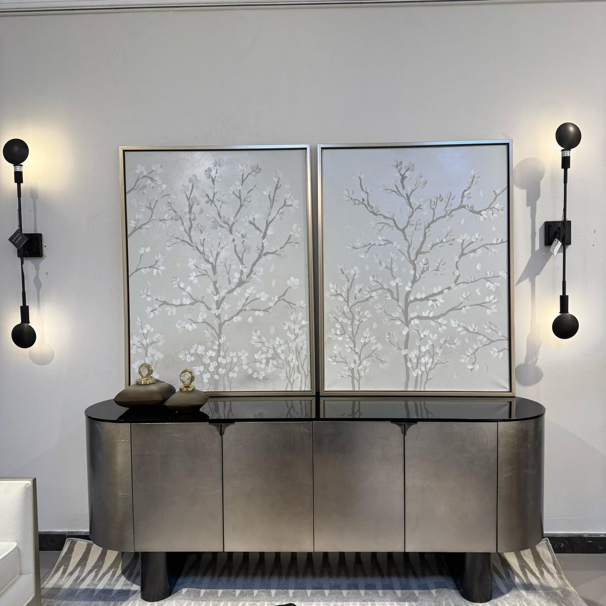 Golden Blossom - Wall Paintings Wall Art| Roots Furniture