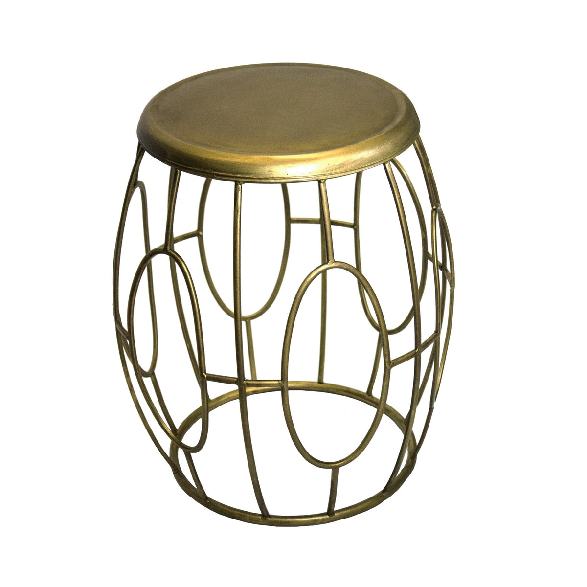 GOLDEN CIRCLED ACCENT TABLE Accent & End Tables| Sagebrook Home