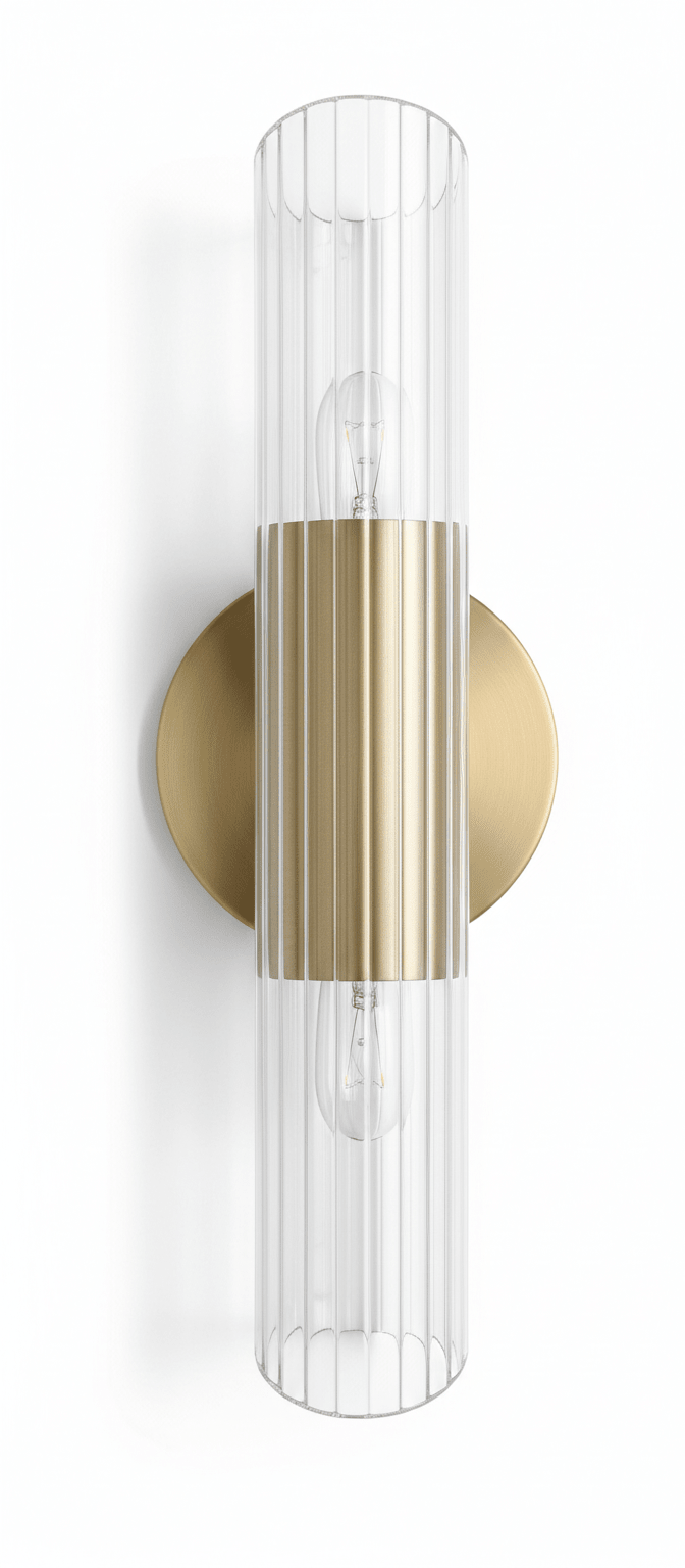 Golden Crystal Wall Scones Mirrors| Uttermost
