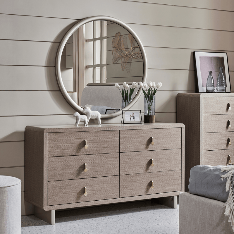 Golden Shimmer Haven King Bedroom Set With Two Free Gift GLASS TABLE LAMP - Al Rugaib Furniture