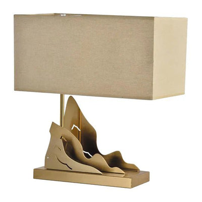 Golden Shimmer Haven King Bedroom Set With Two Free Gift GLASS TABLE LAMP - Al Rugaib Furniture