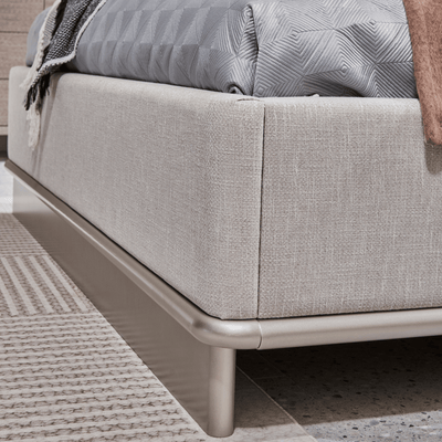 Golden Shimmer Haven King Bedroom Set With Two Free Gift GLASS TABLE LAMP - Al Rugaib Furniture