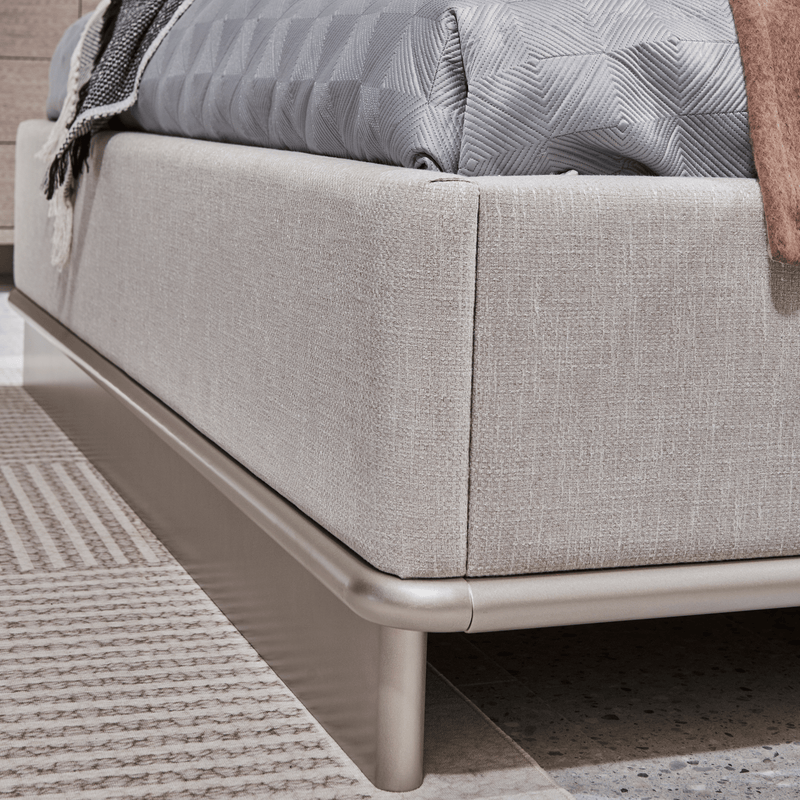 Golden Shimmer Haven King Bedroom Set With Two Free Gift GLASS TABLE LAMP - Al Rugaib Furniture