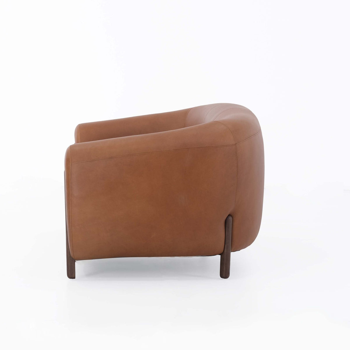 Grace Brown Leather Loveseat (188Cm) Sofas & Loveseats| Roots Furniture