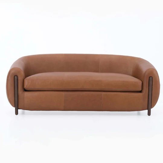 Grace Brown Leather Sofa Set Living Room Sets| Roots Furniture