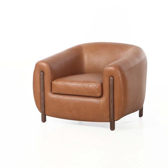 Grace Brown Leather Sofa Set Living Room Sets| Roots Furniture