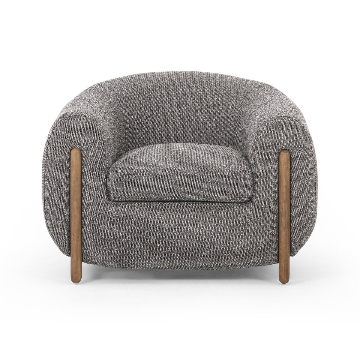 Grace Grey Boucle Arm Chair (96cm) Chairs| Roots Furniture