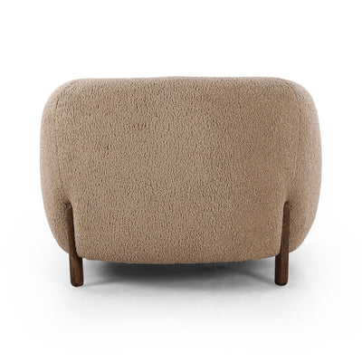 Grace Oat Boucle Arm Chair (96cm) - Al Rugaib Furniture
