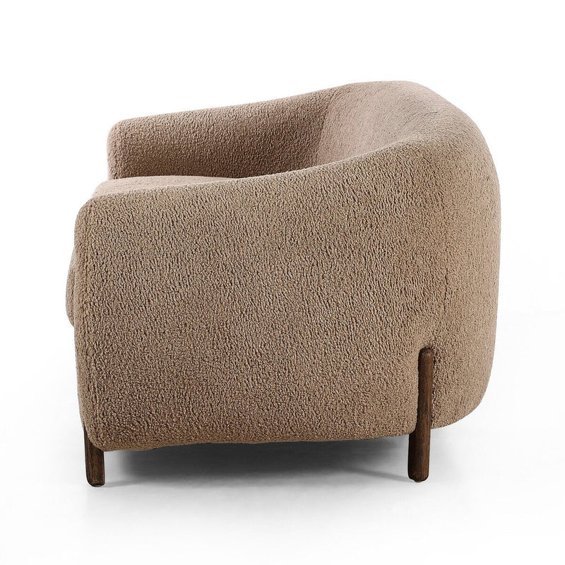 Grace Oat Boucle Sofa (220cm) - Al Rugaib Furniture