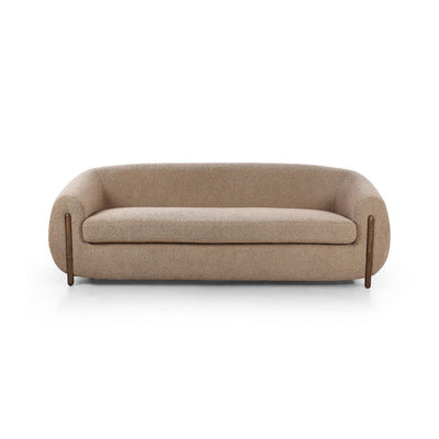 Grace Oat Boucle Sofa (220cm) - Al Rugaib Furniture