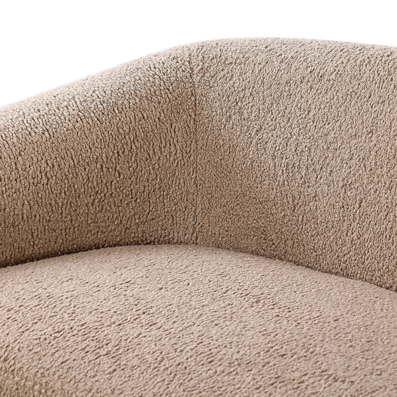 Grace Oat Boucle Sofa (220cm) - Al Rugaib Furniture
