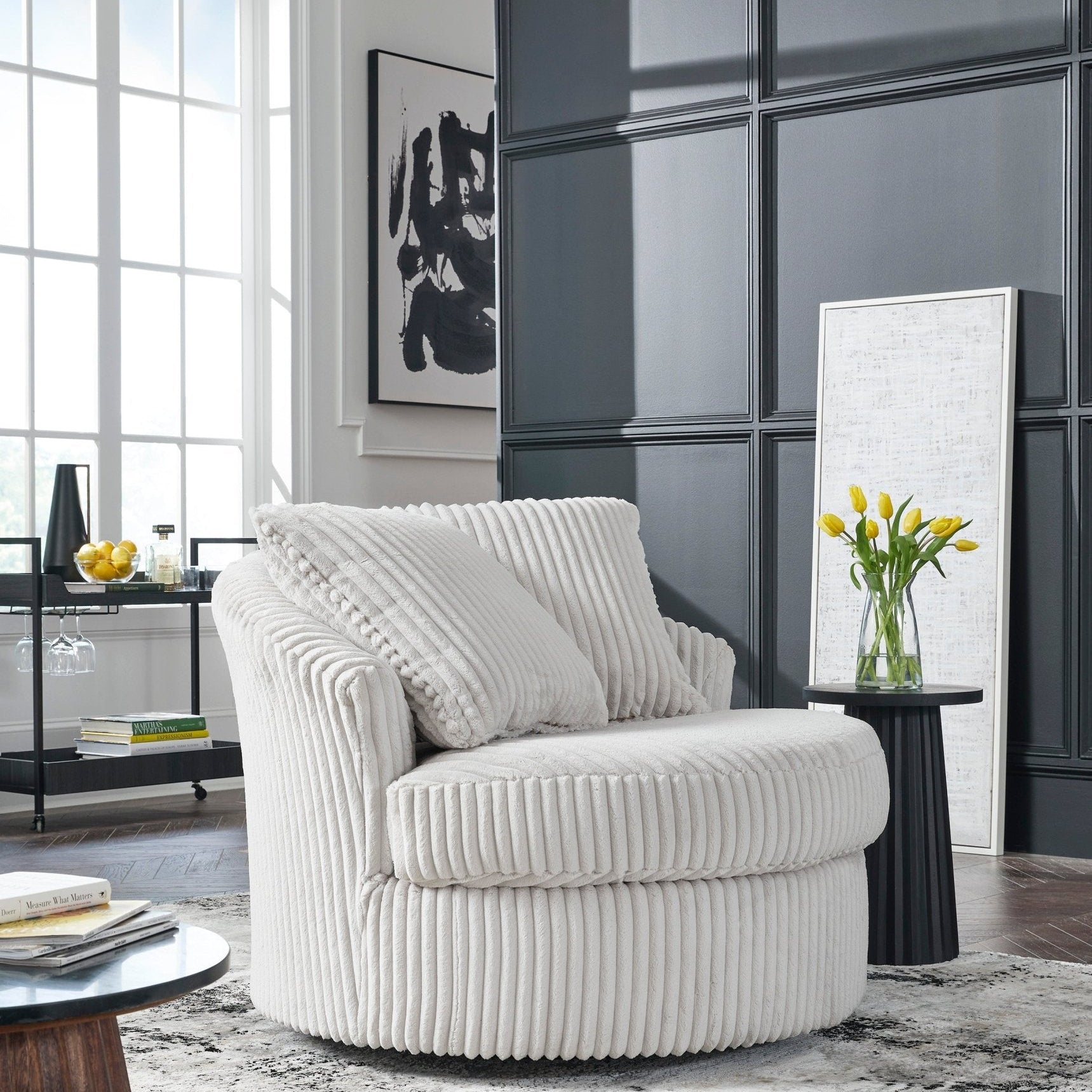 Gramwell Swivel Chair Chairs| Ashley Homestore