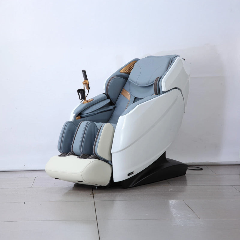Grandis Massage Chair, massage chair with latest 4D massage technology, size 80×188×82.5 cm, available in multiple colors. - Al Rugaib Furniture