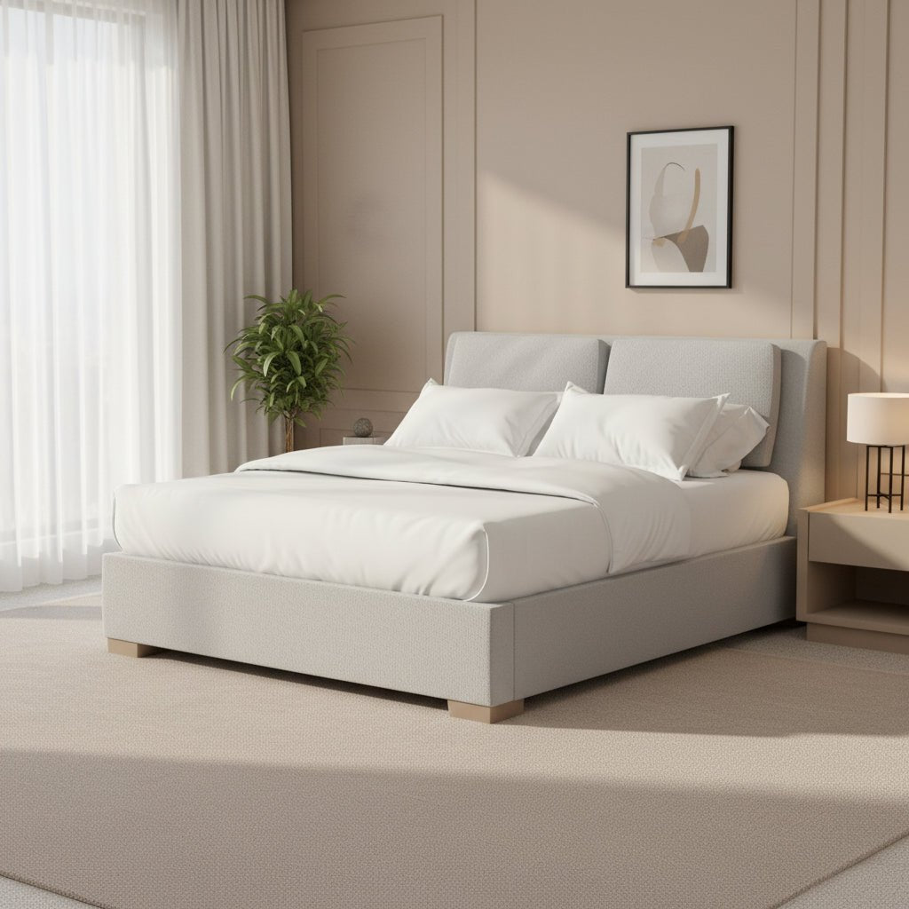 Grant Pillow Track 5/0 Uph Bed- Aluminum Beds| A.R.T. Furniture