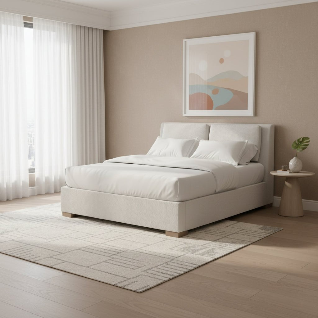 Grant Pillow Track 5/0 Uph Bed -Snow Beds| A.R.T. Furniture