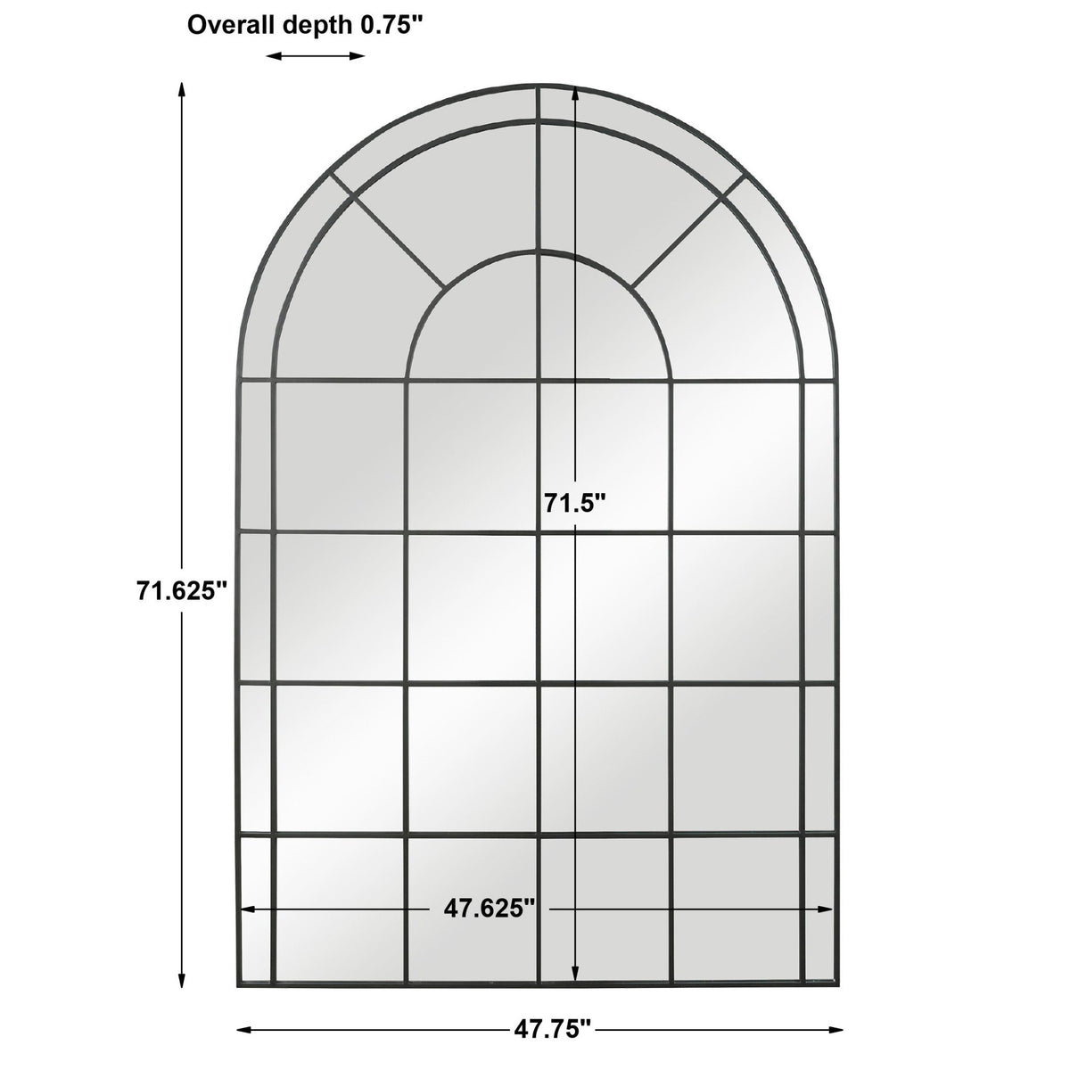 Grantola Silver Arch Mirror Mirrors| Uttermost