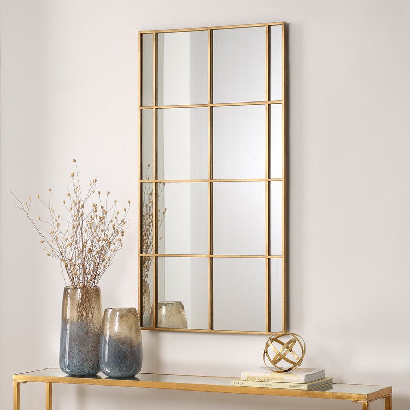 Grantola Rectangle Mirror, Black Mirrors| Uttermost