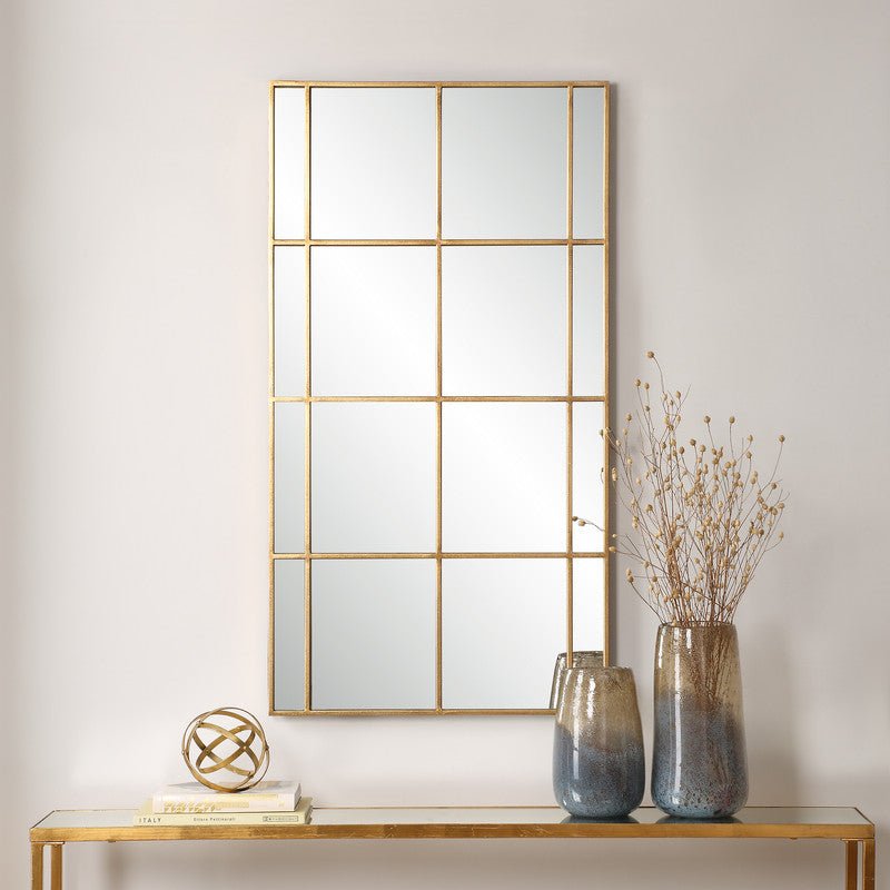 Grantola Rectangle Mirror, Black Mirrors| Uttermost
