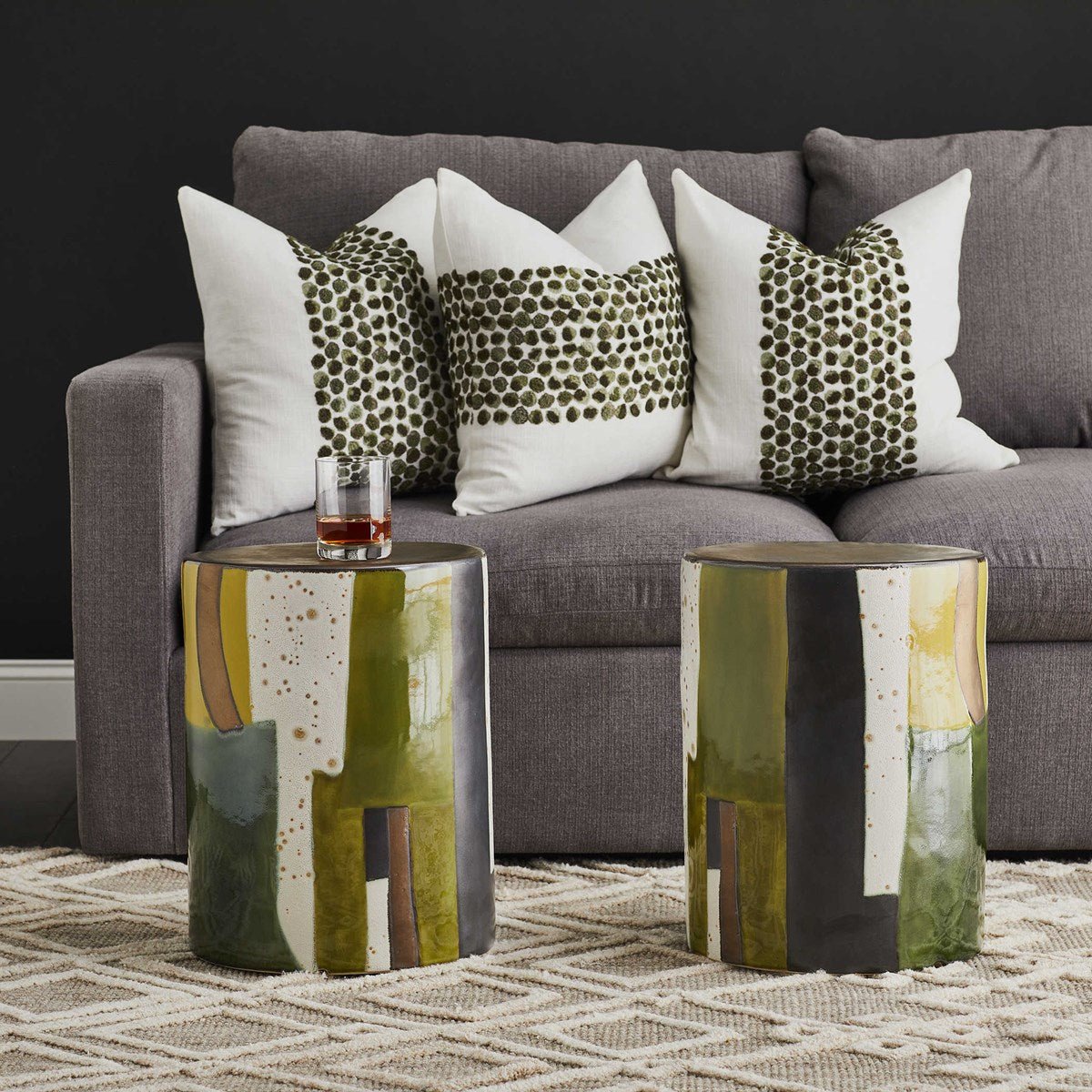 Graph Garden Stool Stools| Uttermost