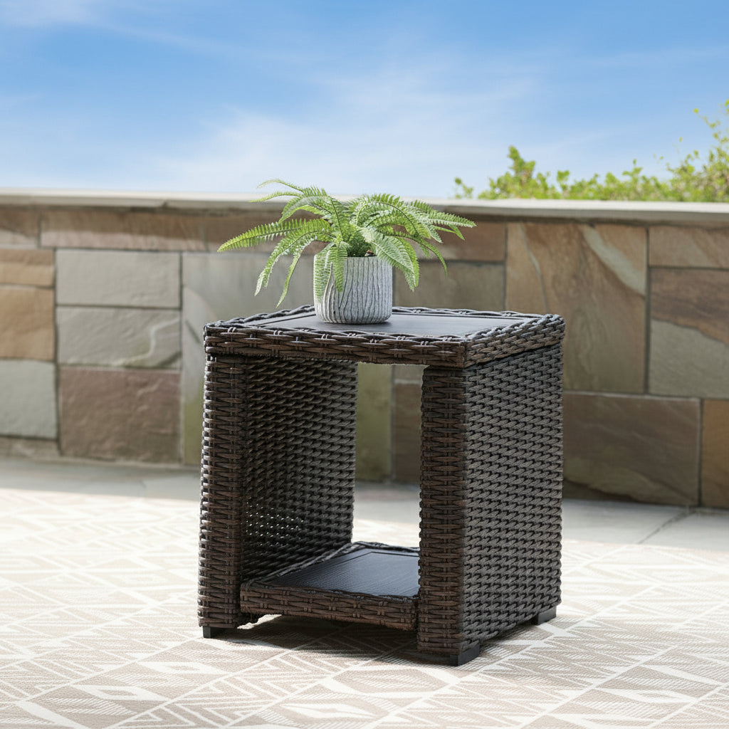 Grasson Lane End Table Outdoor Tables| Ashley Homestore