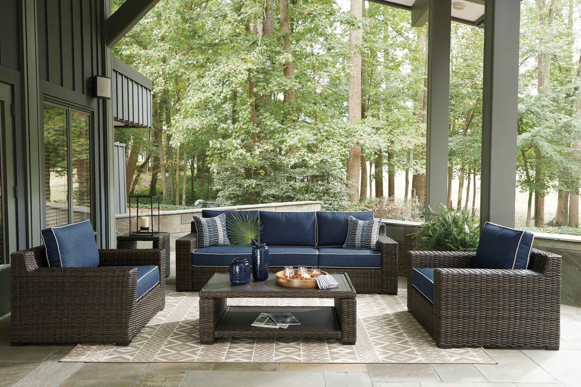 Grasson Lane End Table Outdoor Tables| Ashley Homestore