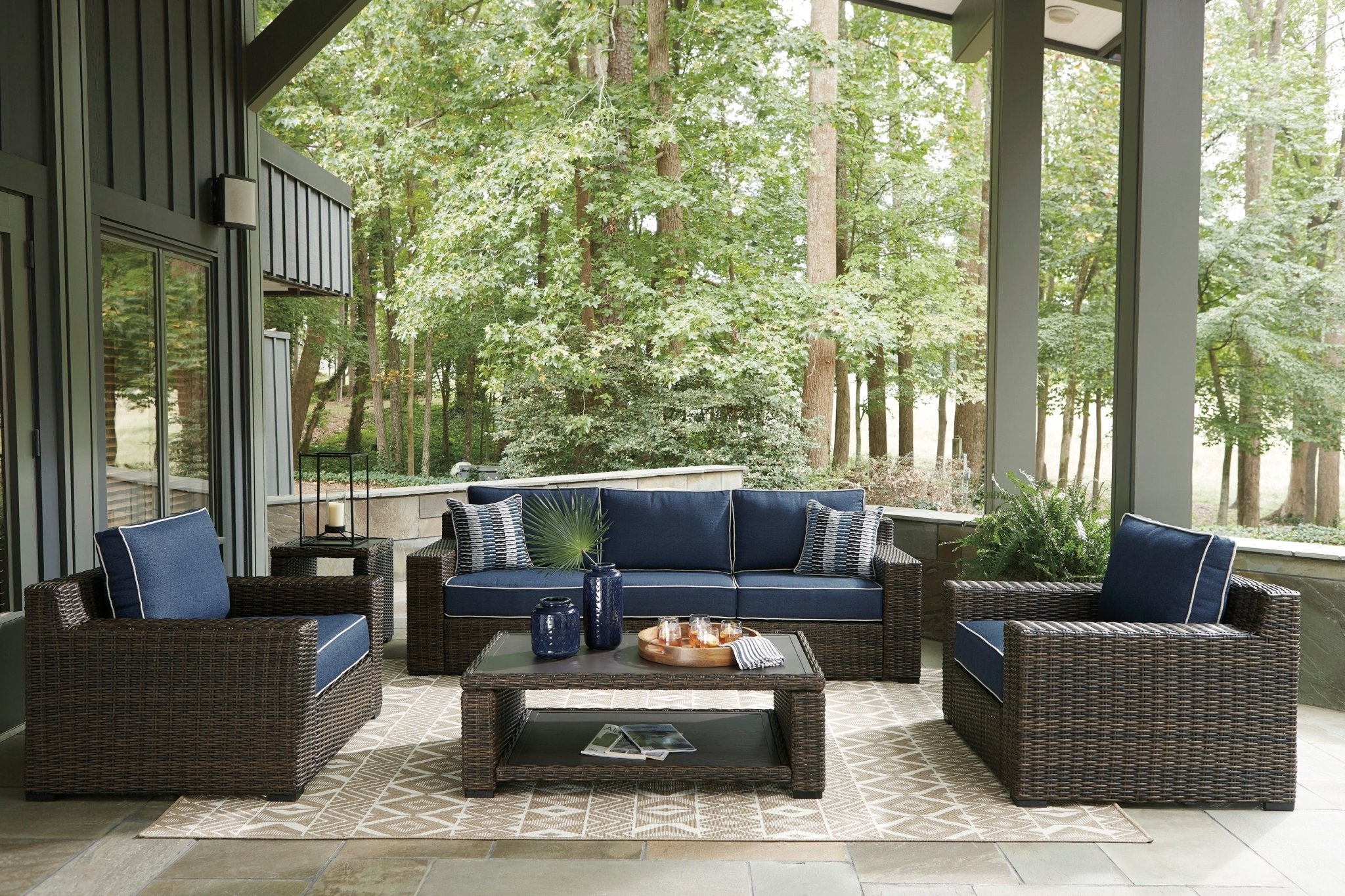 Grasson Lane End Table Outdoor Tables| Ashley Homestore