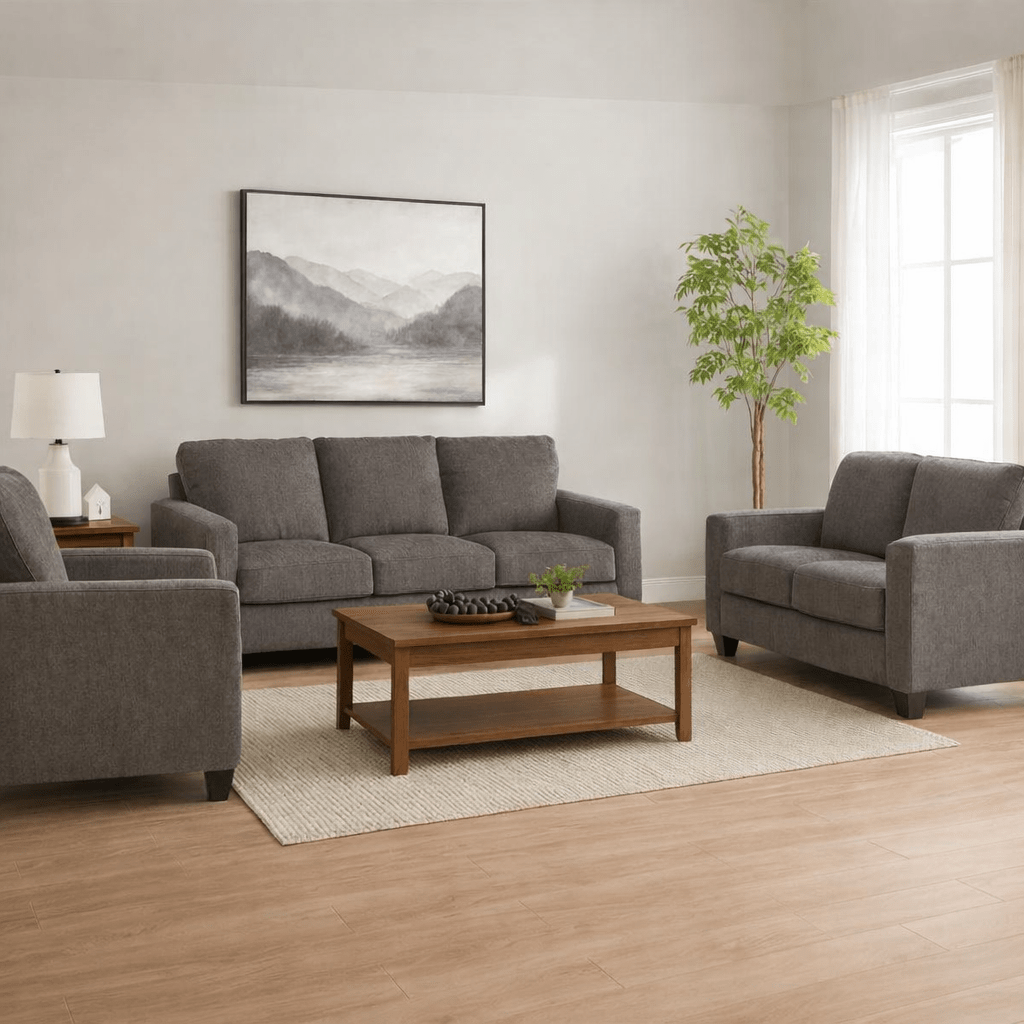 Gray Rannis Sofa Set Living Room Sets| Ashley Homestore