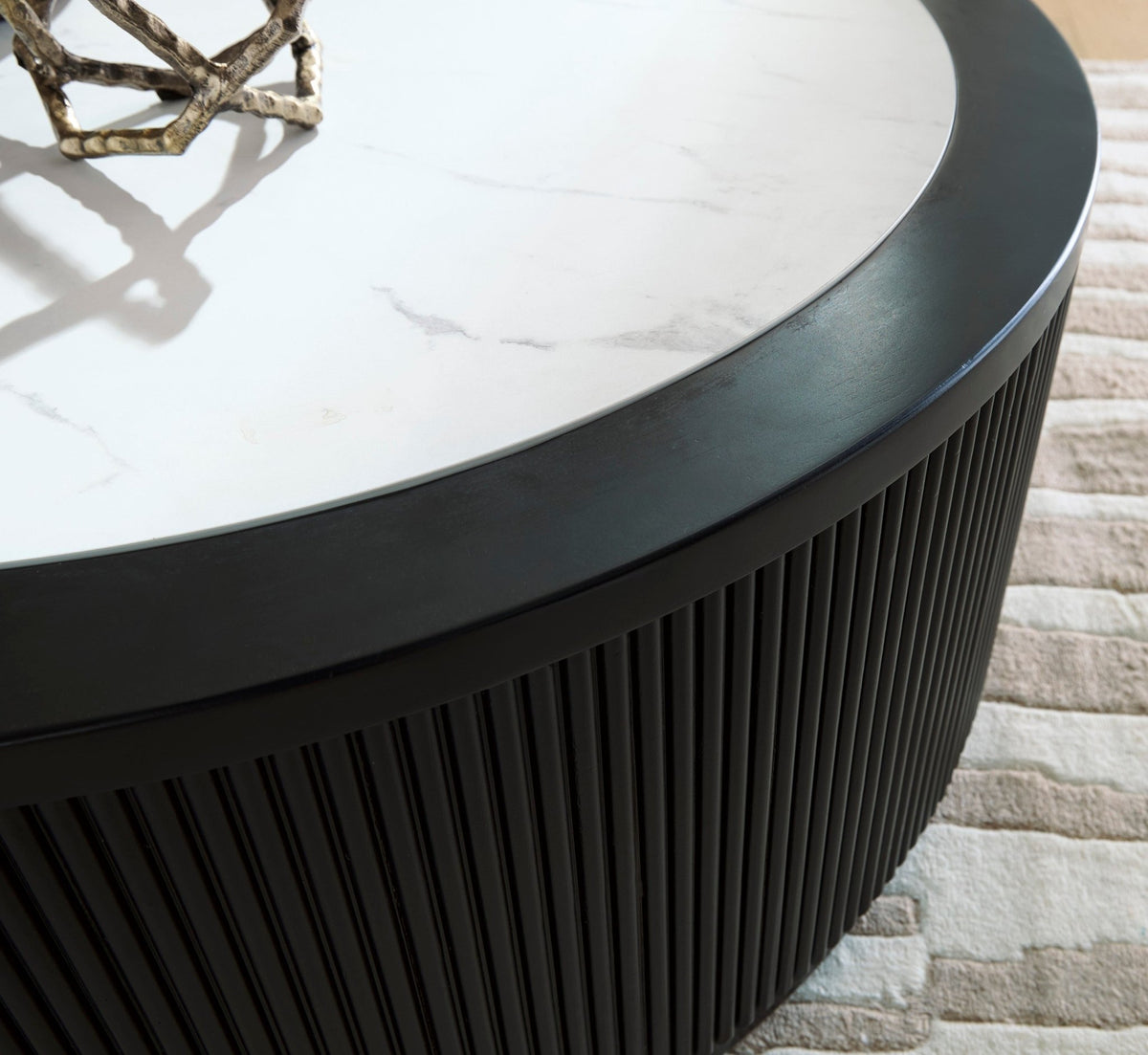 Grayman Round Cocktail Table Coffee Tables| Ashley Homestore