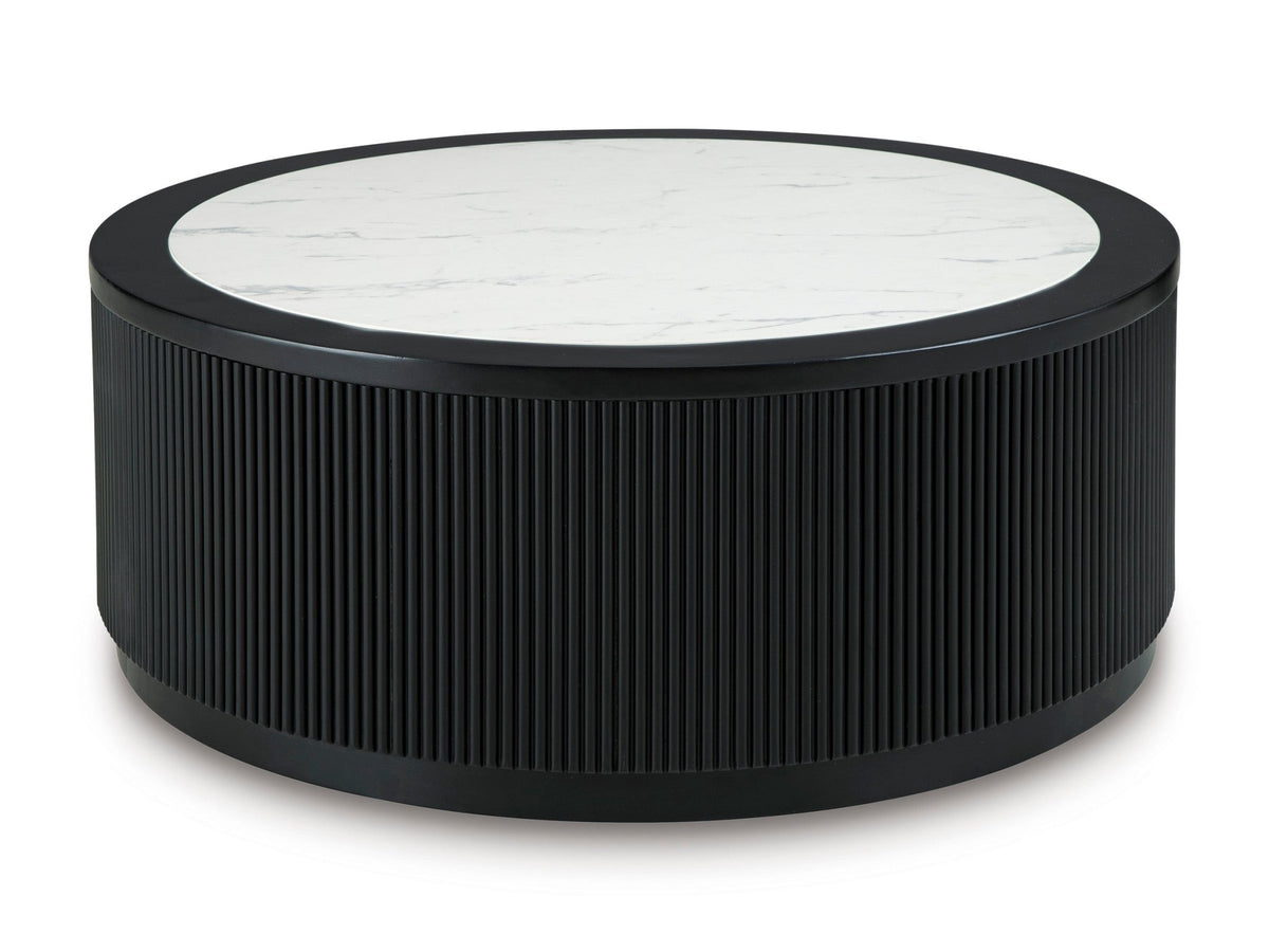 Grayman Round Cocktail Table Coffee Tables| Ashley Homestore