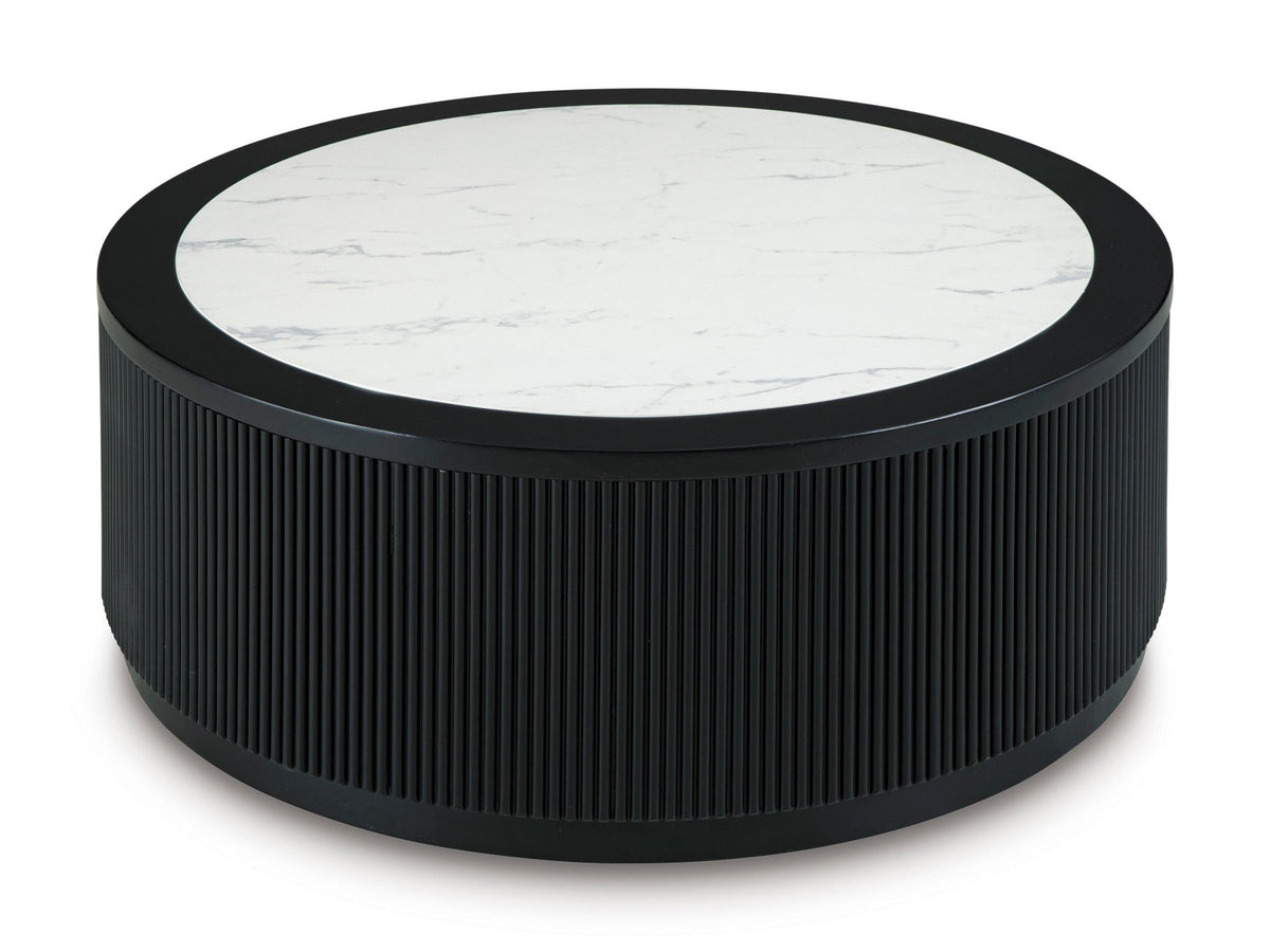 Grayman Round Cocktail Table Coffee Tables| Ashley Homestore