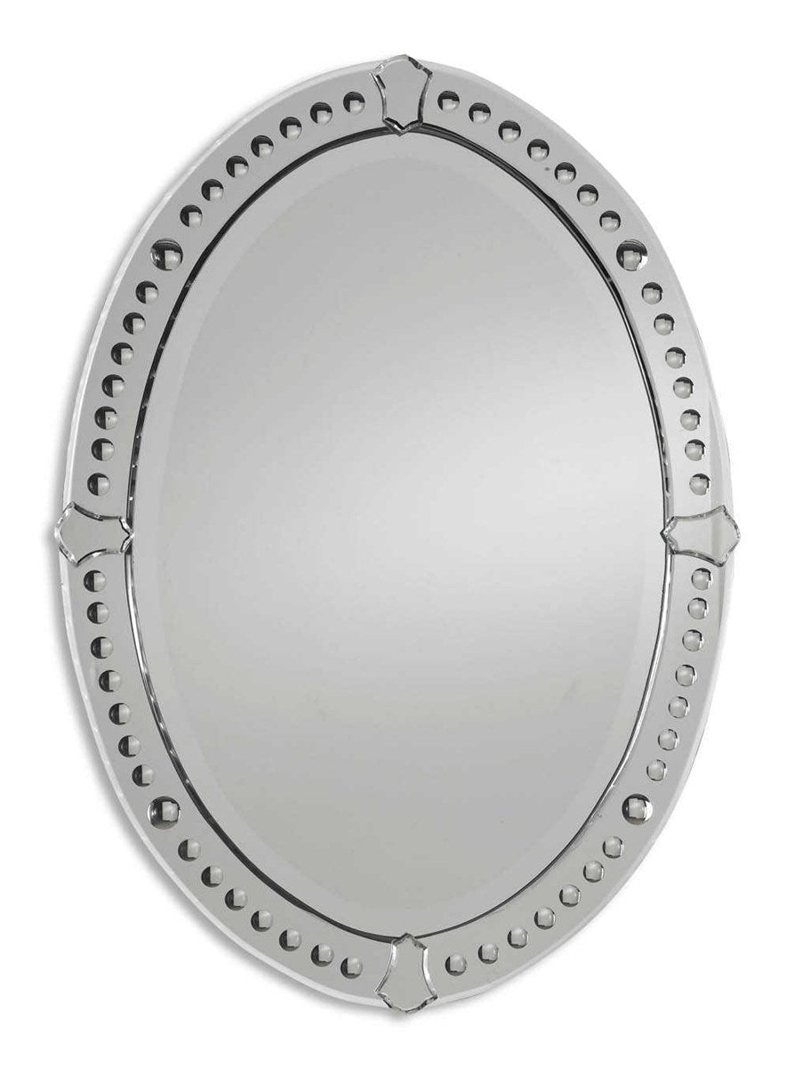 Frameless Beveled Tulip Mirror Mirrors| Uttermost