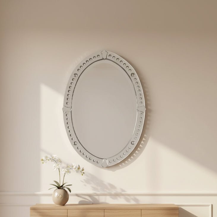 Frameless Beveled Tulip Mirror Mirrors| Uttermost