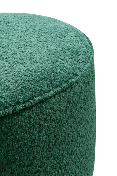Green Boucle Ottoman W55.5xH44cm - Al Rugaib Furniture