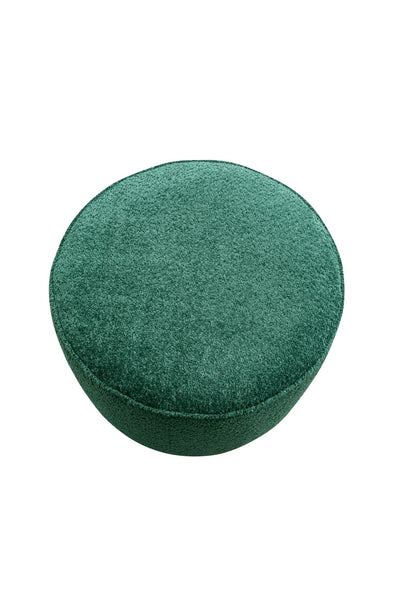 Green Boucle Ottoman W55.5xH44cm - Al Rugaib Furniture