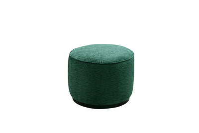 Green Boucle Ottoman W55.5xH44cm - Al Rugaib Furniture