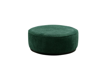 Green Boucle Ottoman W91xH36cm - Al Rugaib Furniture