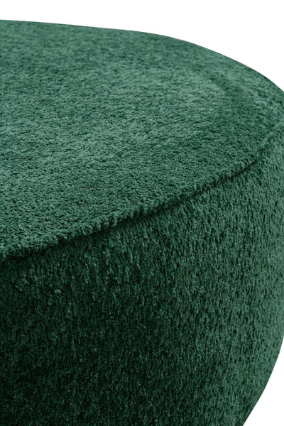 Green Boucle Ottoman W91xH36cm - Al Rugaib Furniture