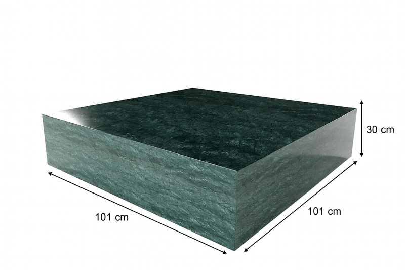 Green Coffee Marble Table - Al Rugaib Furniture