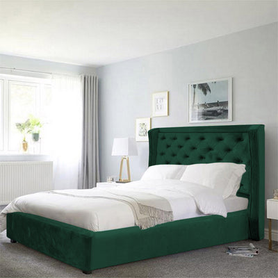 In House | Lychee Bed Frame Velvet - 200x180 cm