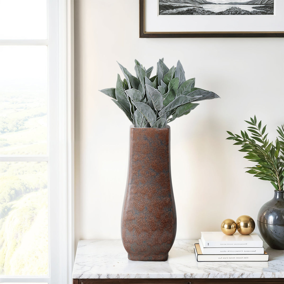 Gresham Ceramic Vase Vases and Jars| Sagebrook Home