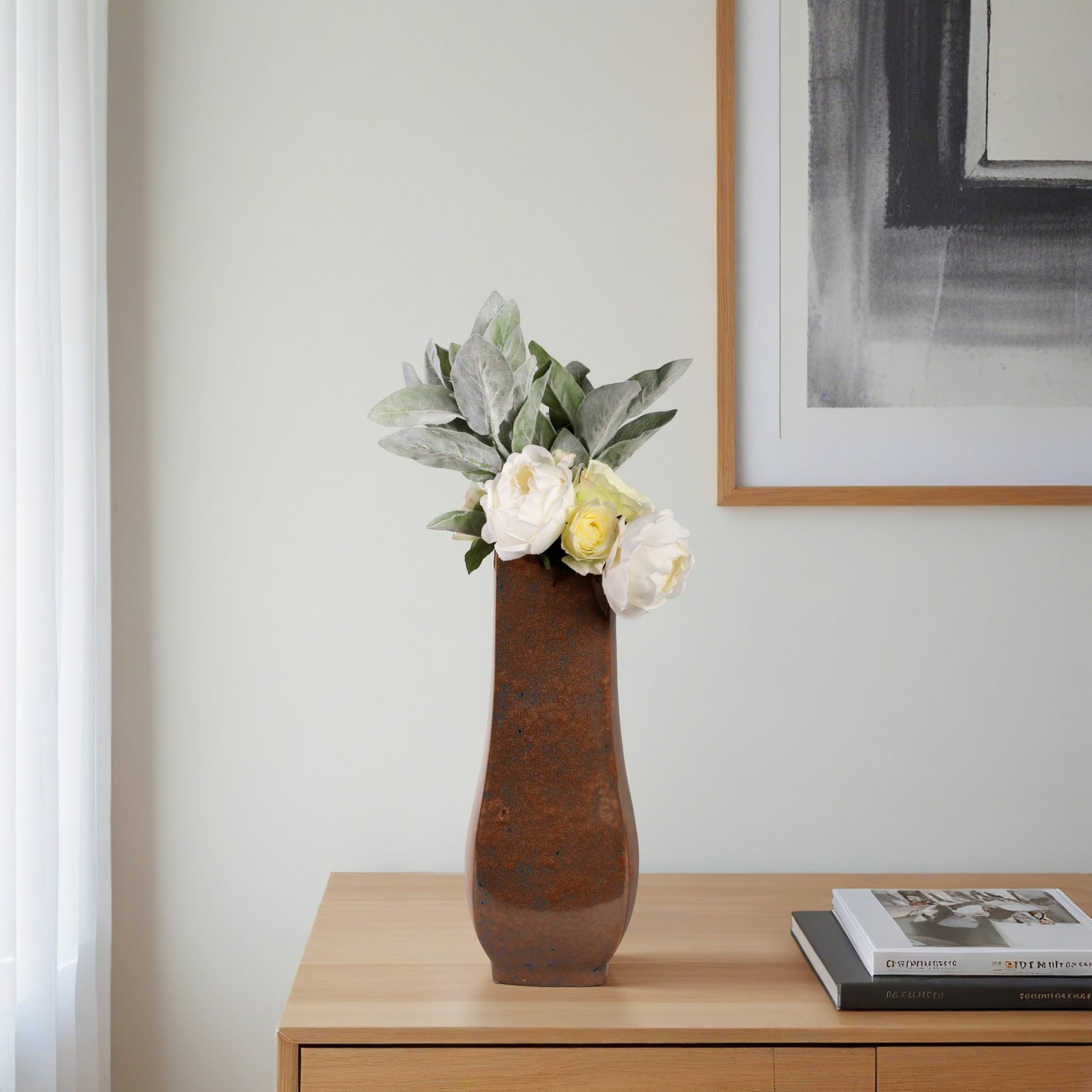 Gresham Ceramic Vase Vases and Jars| Sagebrook Home
