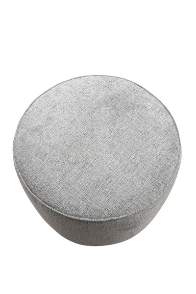 Grey Linen Ottoman W55.5xH44cm - Al Rugaib Furniture
