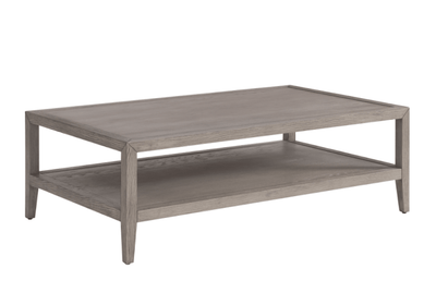 Grey Oak Wood Coffee Table - Al Rugaib Furniture