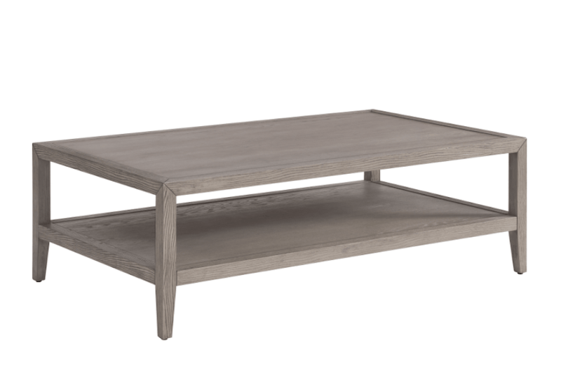 Grey Oak Wood Coffee Table - Al Rugaib Furniture