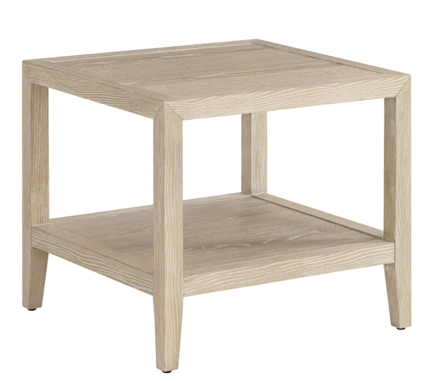 Whitewashed Oak Wood SideTable Coffee Tables| Roots Furniture