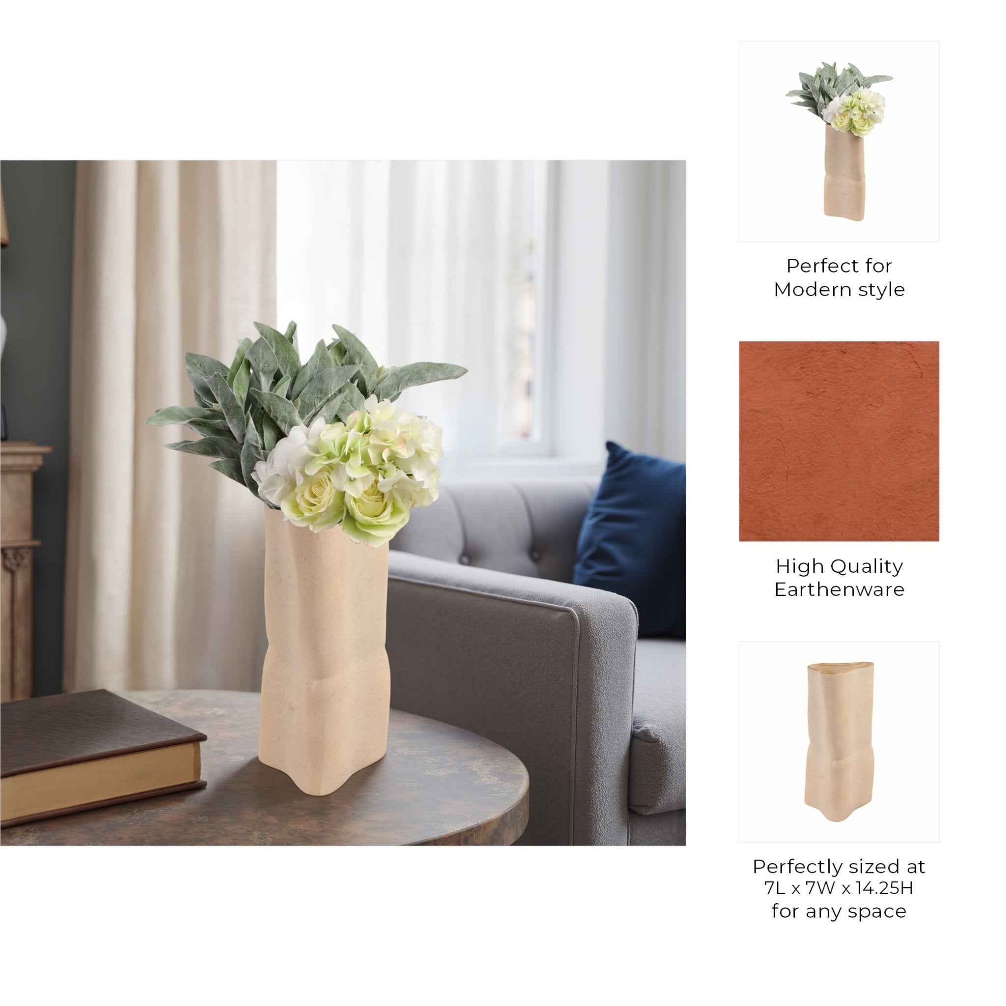 Guarda Portugal Vase Vases and Jars| Sagebrook Home